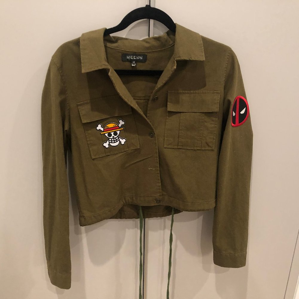 CUSTOM MADE Light Weight Jacket w Patches